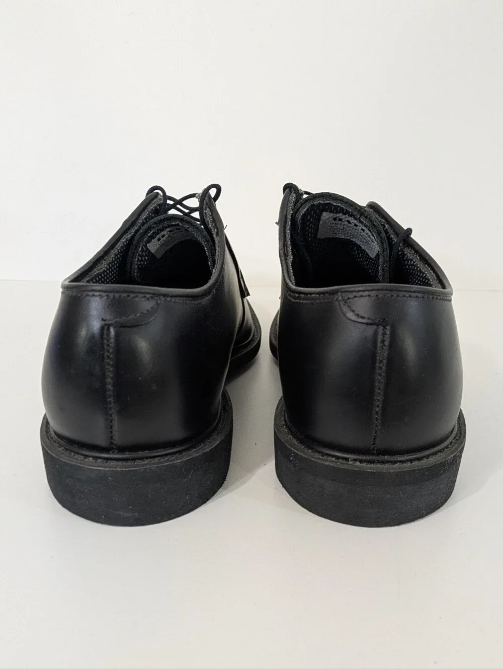 Bates Black Sentry Oxfords - Size 10.5 E - Military Uniform Police Dress Shoes